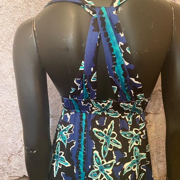 Necessary Objects Teal/Blue Maxi Dress - Picture 6 of 8